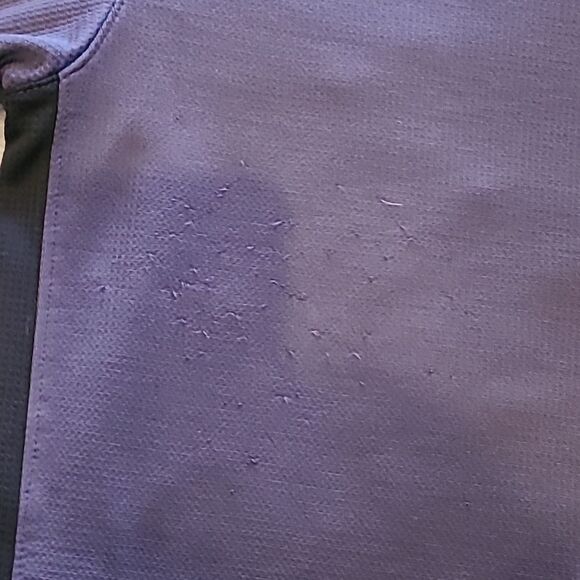 Nike mens dark gray and black dri fit polyester short sleeve polo size medium - Picture 6 of 8